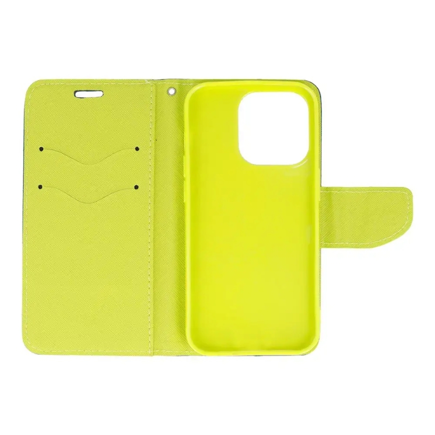 Fancy book type phone case for iPhone 13 Pro Max navy green – 4