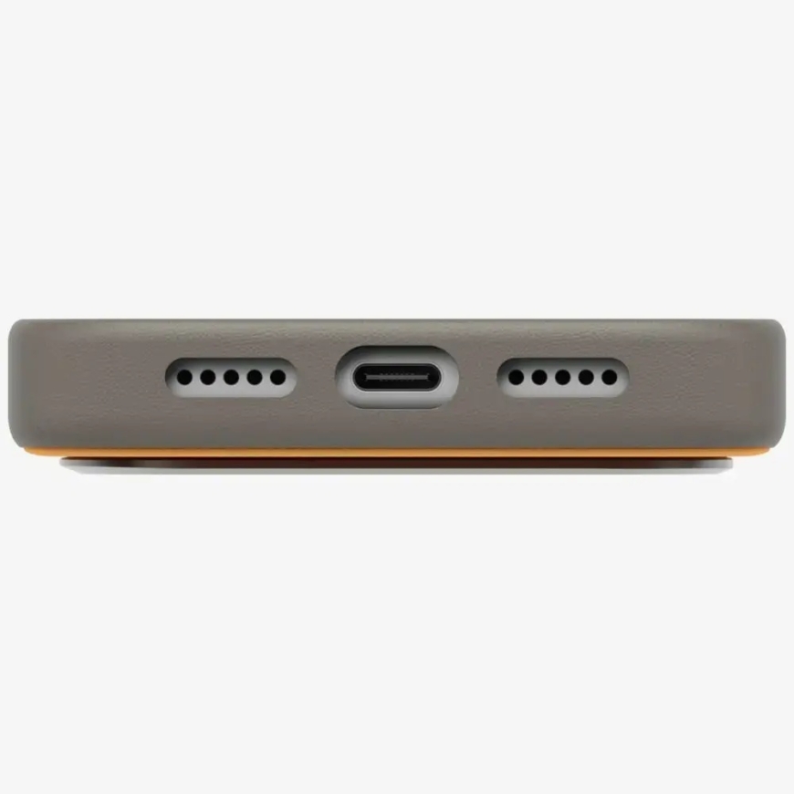 UNIQ Lyden DS dėklas iPhone 18 Pro / 17 Pro Magclick Charging smėlis – 5