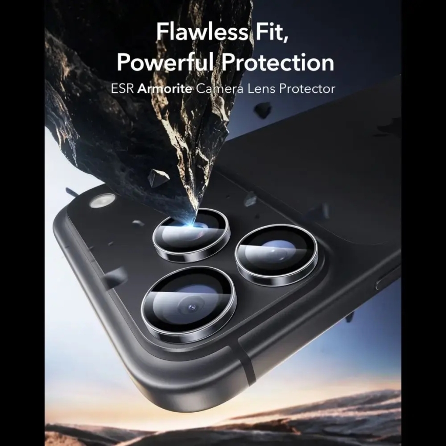 ESR Armorite kameros apsauginis stiklas telefonui iPhone 18 Pro | iPhone 18 Pro Max – 2