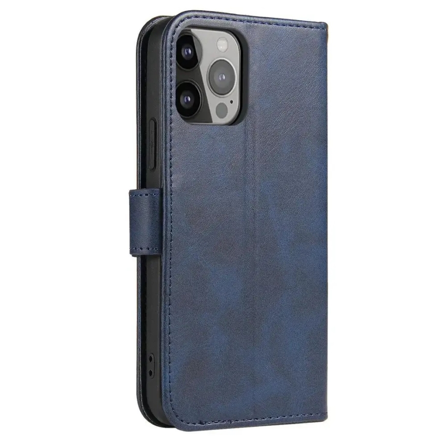 Magnet book type phone case for Samsung Galaxy S25+ blue – 5