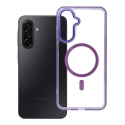 FRAME CLEAR HYBRID MAG maciņš ar MagSafe atbalstu telefonam Samsung Galaxy A17 4G (A175) violets FRAME CLEAR HYBRID MAG maciņš ar MagSafe atbalstu telefonam Samsung Galaxy A17 4G (A175) violets