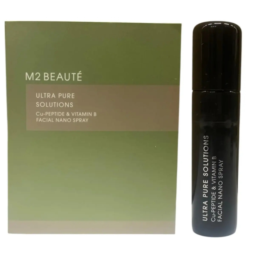 M2 Beaute, Ultra Pure Solutions, Пептид и Витамин B, Энергизирующий, Мист спрей, Для лица, 5 мл *Миниатюра