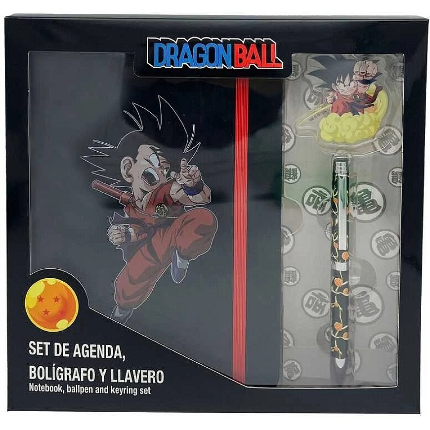 Cyp Brands Dragon Ball komplekt päevik + pastapliiats + võtmehoidja