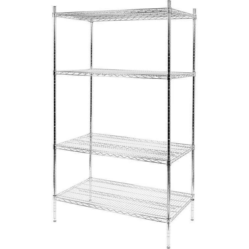 Toya Sa Poland Chrome Shelf for Shelf Block, 610x1820 mm, Storage Shelf – 3