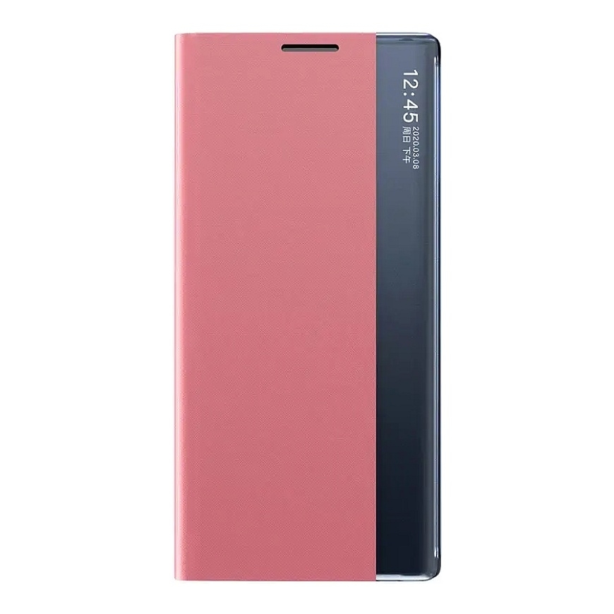 Uudenlainen unikirjatyyppinen puhelintasku telineellä Samsung Galaxy S25 Ultra (S938) vaaleanpunainen