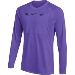 Miesten T-paita Nike Dri-FIT Referee III pitkähiha violetinvärinen HV8326 560 (M)