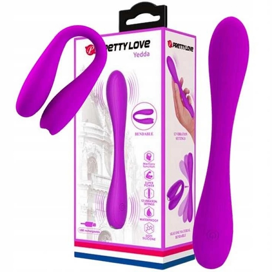 Pretty Love Smart Pretty Love Painutav vibraator topelt g-punkt klitor 17cm