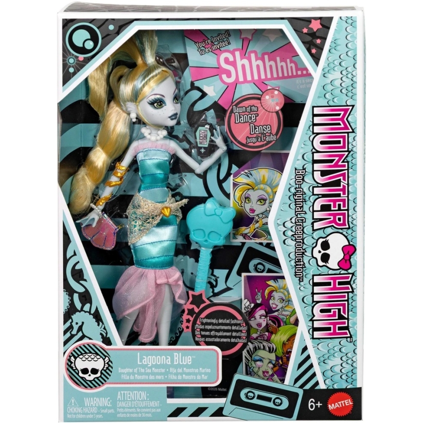 Кукла-коллекция Mattel Monster High Dawn of the Dance Лагуна Блю (JKM48)