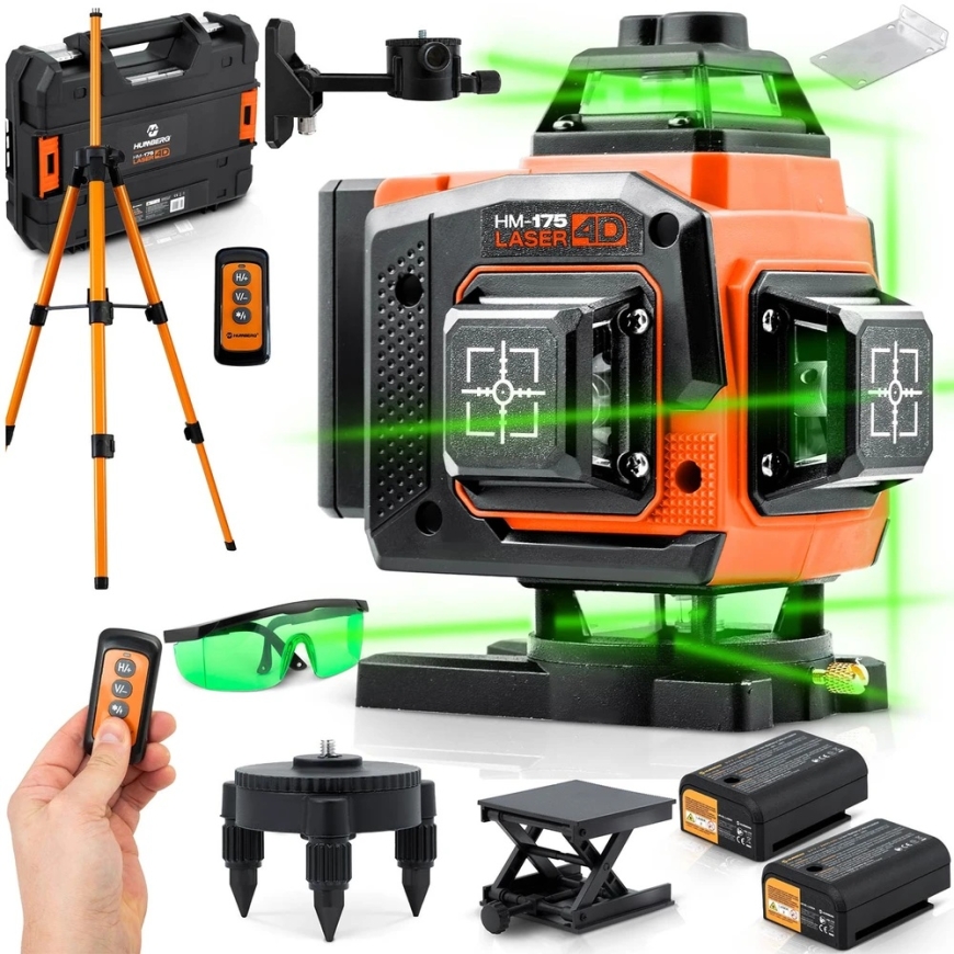 Humberg HM-175 Laser Cross Level with Case and Accessories
