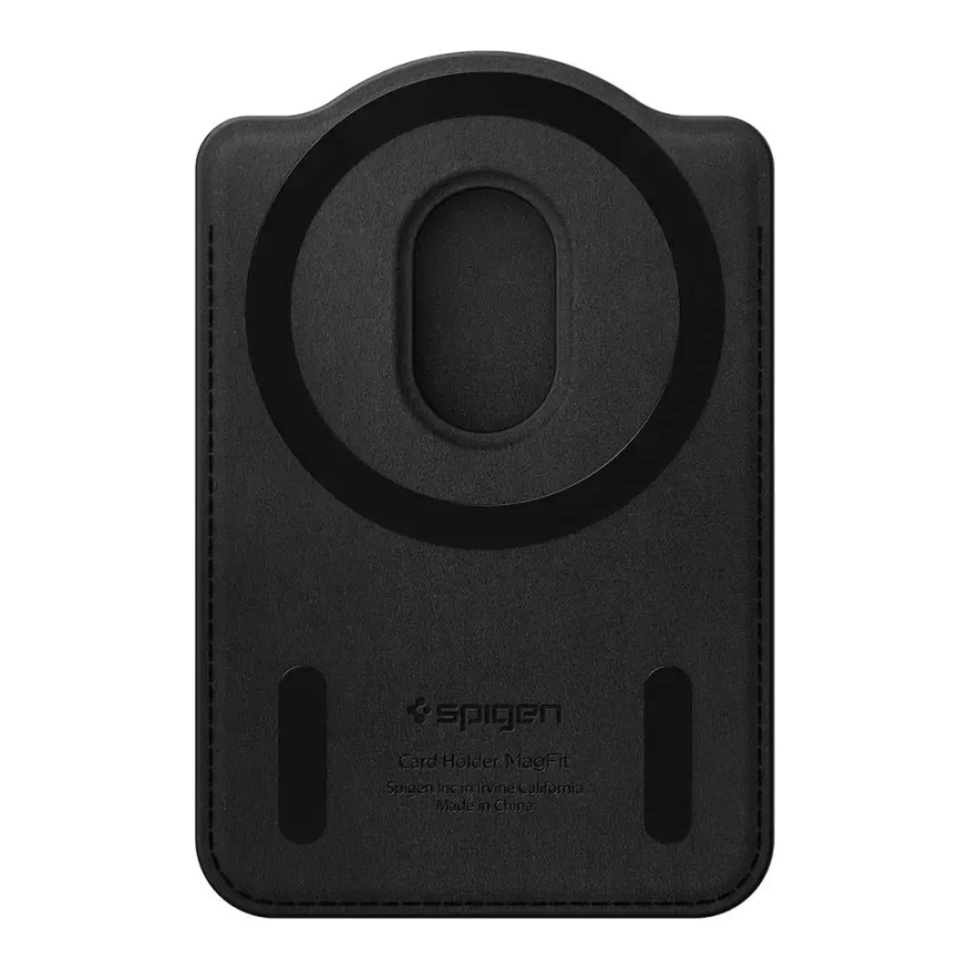 SPIGEN URBAN FIT WALLET MAGSAFE MAGNETINIS KORTELIŲ LAIKIKLIS GALAXY S JUODAS – 2