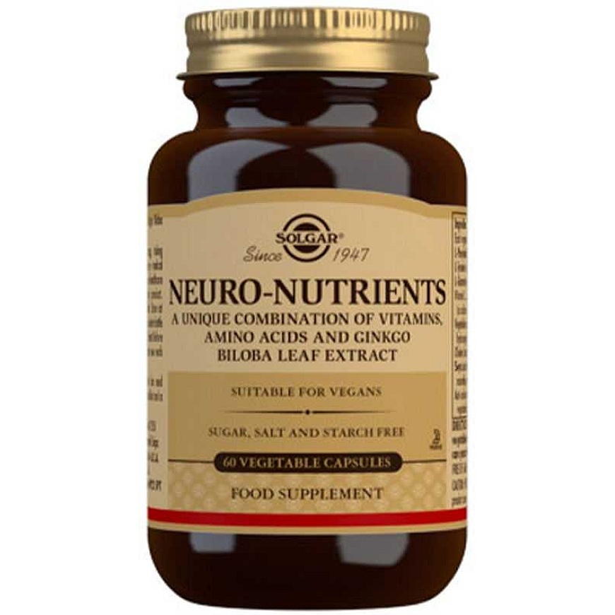 Solgar Neuro Nutrients 60 kapselia – 2