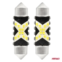LED spuldzes CANBUS Festoon C5W 12SMD 2016 36 mm, baltas, 12/24V AMIO-04236 LED spuldzes CANBUS Festoon C5W 12SMD 2016 36 mm, baltas, 12/24V AMIO-04236