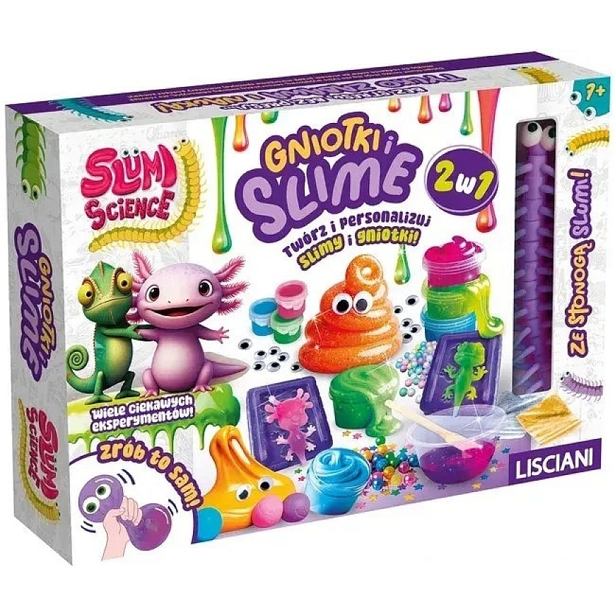 Lisciani Slumi gniotki un slime (304-PL110360)
