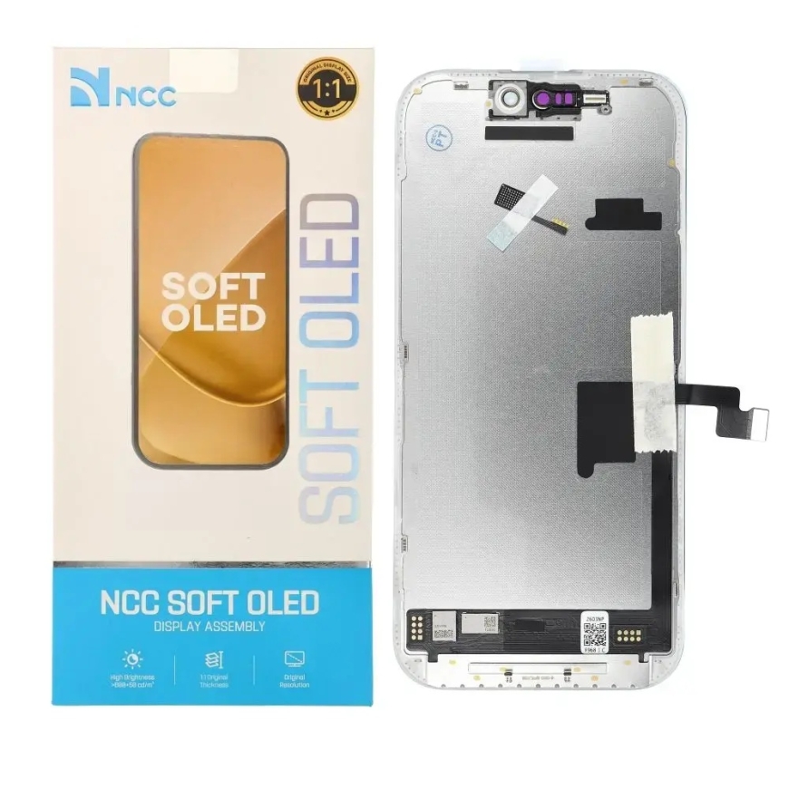NCC LCD-näyttö IPHONE 16 Pro Soft Oled 120Hz (tukee IC-siirtoa)