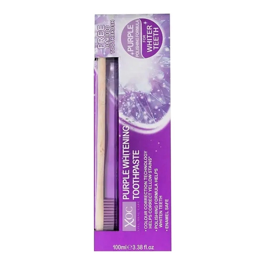 Xpel Oral Care Violetinė Balinanti Dantų Pasta 100 ml
