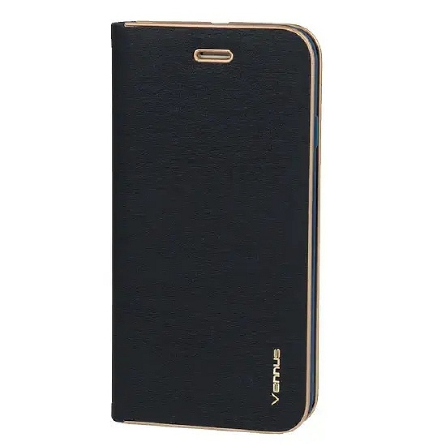 Чехол-книга Vennus с рамкой для Samsung Galaxy S24 Plus темно-синий