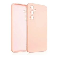 Beline Silicone telefono dėklas Samsung Galaxy A55 5G (A556) rožinis