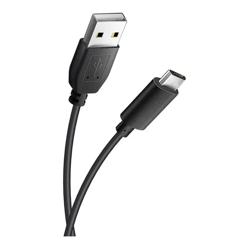 Blue Star Lite data transfer and charging cable | USB-A to Micro USB | 15W | 1.2m | black – 2