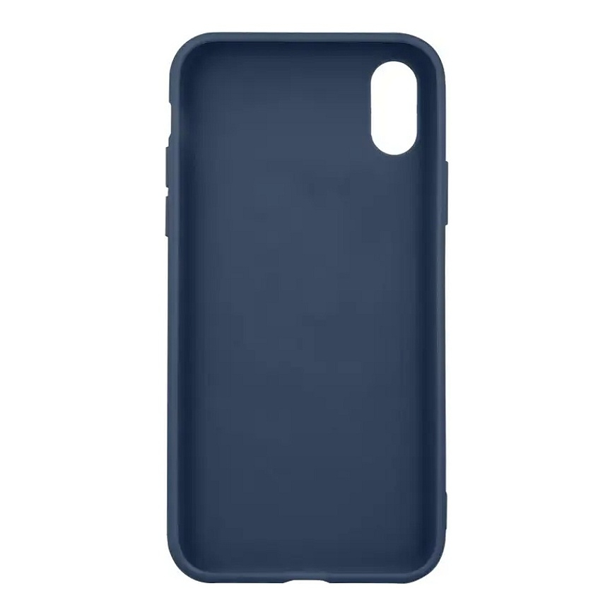 Матовый TPU чехол для Motorola Edge 70 Pro 5G темно-синий – 3
