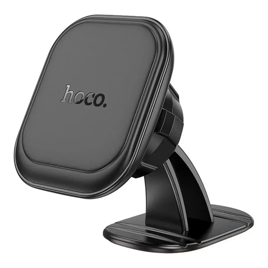 HOCO H30 magnetinis automobilinis telefono laikiklis su prisiurbtuku 4.5-7" juodas