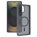 Tel Protect Aura Matte phone case with MagSafe support for Samsung Galaxy S26+ (S947) gray