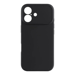 Forcell F-Protect Rubber Premium -kuori, jossa tuki MagSafe-ominaisuudelle iPhone 17:lle, musta