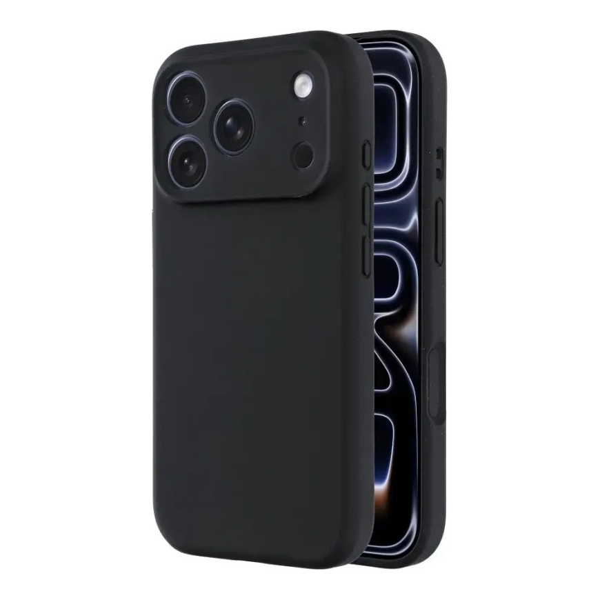 Forcell F-Protect Rubber Premium phone case with MagSafe support for iPhone 17 black – 3