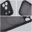 Forcell F-Protect Rubber Premium telefoni ümbris MagSafe toega iPhone 17 must Forcell F-Protect Rubber Premium telefoni ümbris MagSafe toega iPhone 17 must