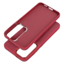 FRAME MAG COVER telefono dėklas su MagSafe palaikymu Samsung Galaxy S25 FE (S731) rožinis FRAME MAG COVER telefono dėklas su MagSafe palaikymu Samsung Galaxy S25 FE (S731) rožinis