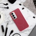 FRAME MAG COVER maciņš ar MagSafe atbalstu telefonam Samsung Galaxy S25 FE (S731) rozā