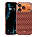 Benks Magnetic Armor Air Armor Grid Kevlar maciņš telefonam iPhone 17 Pro Max oranžs Benks Magnetic Armor Air Armor Grid Kevlar maciņš telefonam iPhone 17 Pro Max oranžs