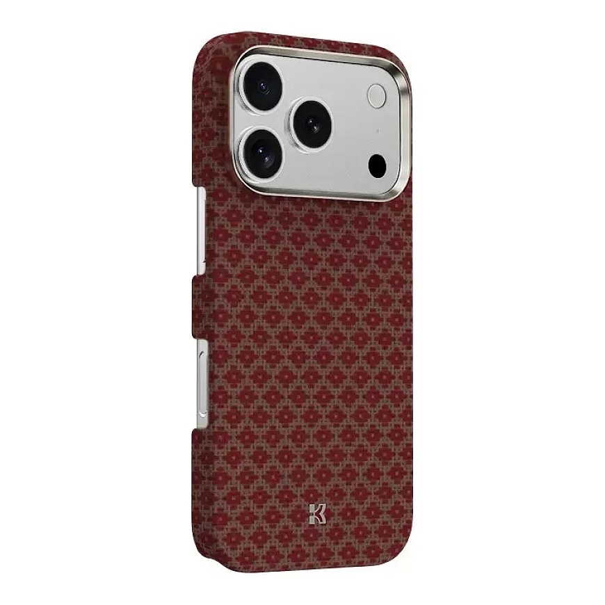 Benks Magnetic Armor Air Armor Grid Kevlar чехол для телефона iPhone 17 Pro Max оранжевый – 4