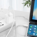 Hoco X96 провод для передачи данных и зарядки | USB-C на USB-C | PD | 60W | 1m | белый Hoco X96 провод для передачи данных и зарядки | USB-C на USB-C | PD | 60W | 1m | белый