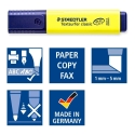 Teksto žymekliai STAEDTLER TEXTSURFER 364, 4 spalvų rinkinys