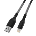 Forcell F-Energy CB-01A data transfer and charging cable | USB-A to Lightning | 12W | 1m | black Forcell F-Energy CB-01A data transfer and charging cable | USB-A to Lightning | 12W | 1m | black