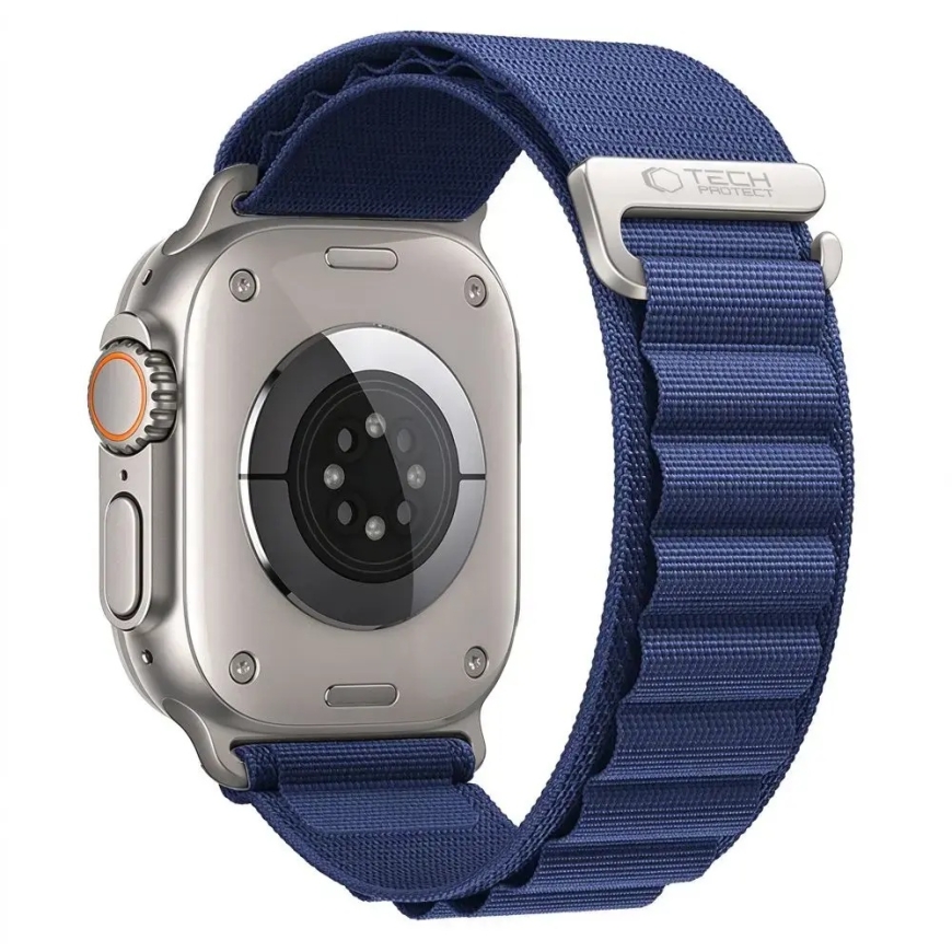 TECH-PROTECT NYLON PRO APPLE WATCH 8 / 9 / 10 / 11 / 12 / SE / ULTRA (44 / 45 / 46 / 49 MM) TUMŠI ZILA