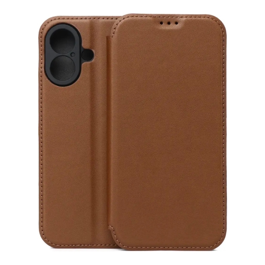 Gudra skārienjūtīga vāciņš iPhone 17 6,3" brūns