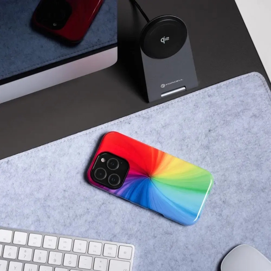 Divkāršu vāks sublimācijai, saderīgs ar MagSafe IPHONE 14 PRO – 4