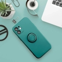 Silicone-rengaspuhelin case, jossa on tuki iPhone 17 Pro Max | iPhone 18 Pro Max vihreä