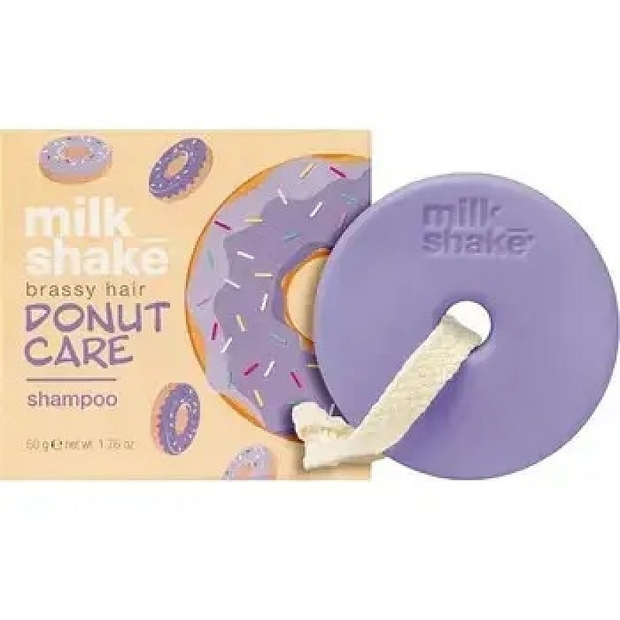Шампунь Milk Shake Silver Shine Donut Care - Твердый шампунь 50.0г