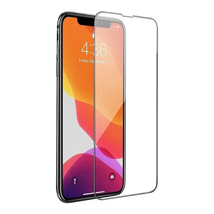 Hoco HD 5D Guardian grūdintas apsauginis stiklas telefonui iPhone X | iPhone XS | iPhone 11 Pro (10 vnt.)