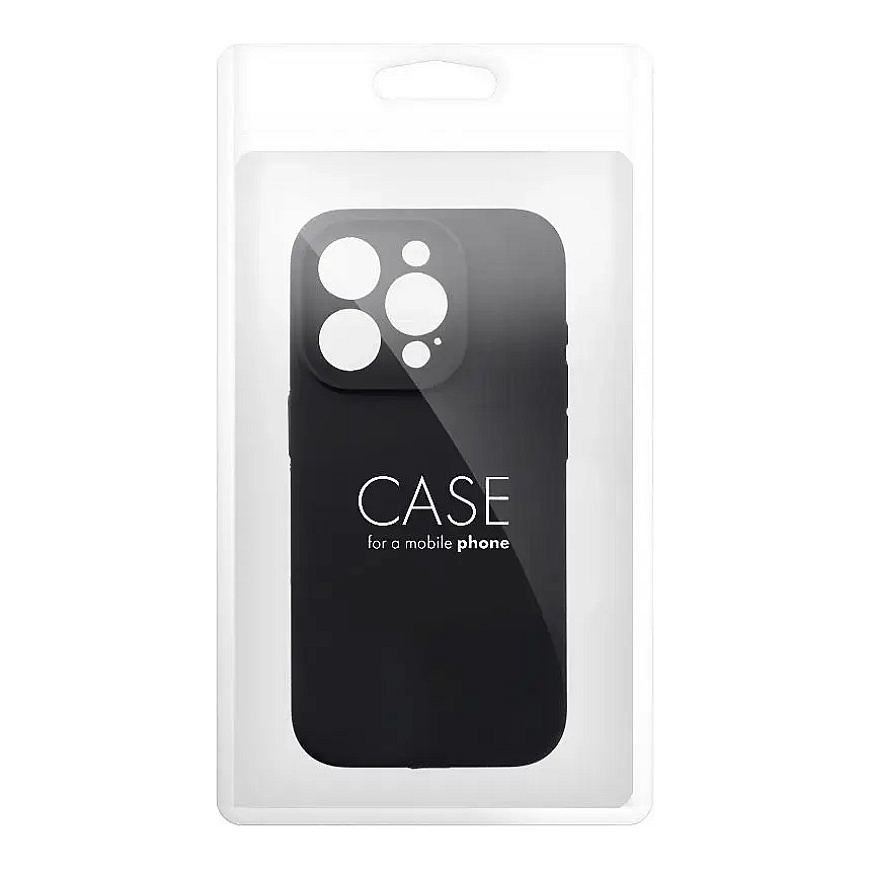Silicone 2 mm puhelinsuojus iPhone 17 Pro Max musta – 4