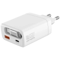 4smarts PDPlug Slim Jojo travel charger | 65W | PD, GaN | USB-C | white