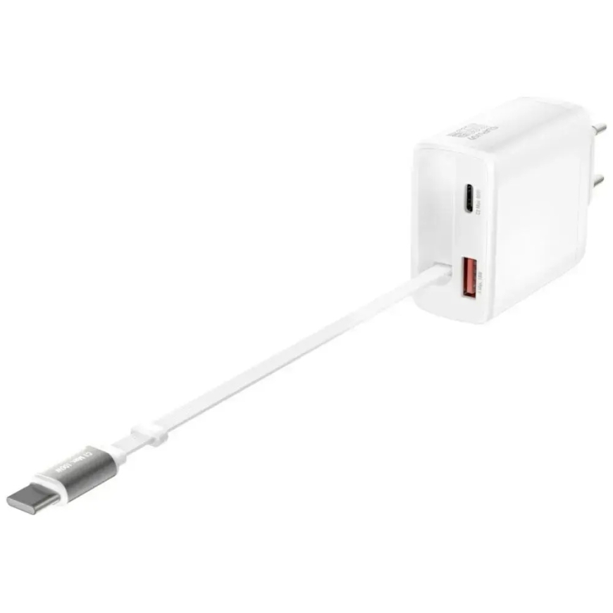 4smarts PDPlug Slim Jojo kelioninis įkroviklis | 65W | PD, GaN | USB-C | baltas – 2