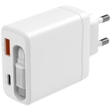 4smarts PDPlug Slim Jojo tīkla lādētājs | 65W | PD, GaN | USB-C | balts 4smarts PDPlug Slim Jojo tīkla lādētājs | 65W | PD, GaN | USB-C | balts