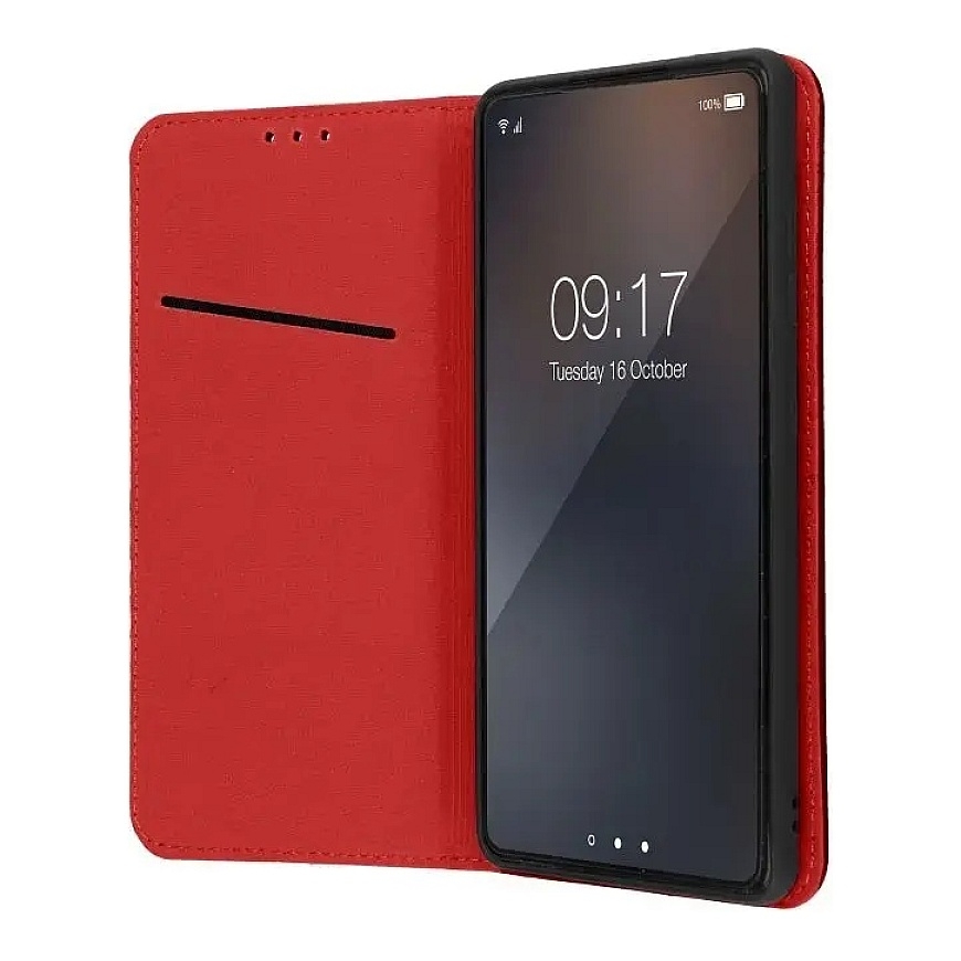 SMART PRO book type phone case for iPhone 17 Pro Max red – 5