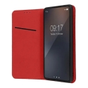 SMART PRO kirjatyyppinen puhelinsuojus iPhone 17 Pro Maxille punainen SMART PRO kirjatyyppinen puhelinsuojus iPhone 17 Pro Maxille punainen