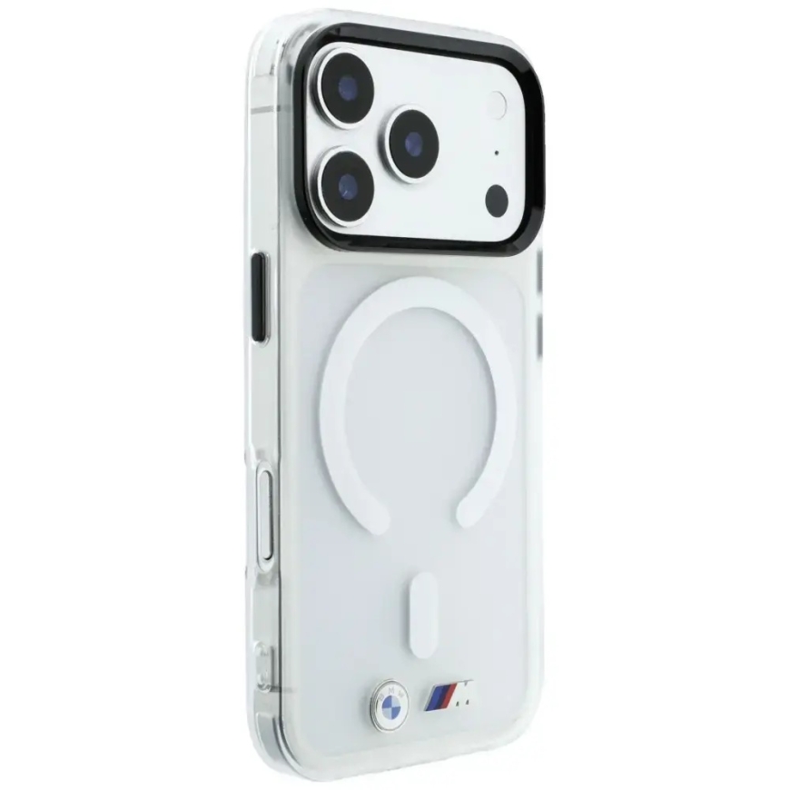BMW M IML Frosted Metal Logo & Trims чехол с поддержкой MagSafe для телефона iPhone 18 Pro Max | iPhone 17 Pro Max прозрачный – 4