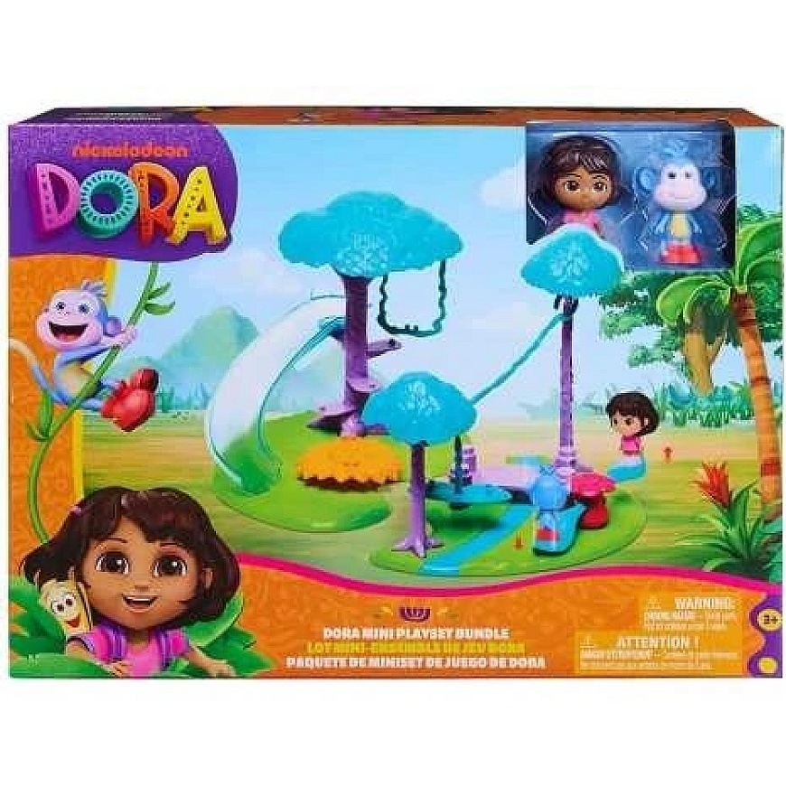 Leikkitavarat - "Spin Master Dora The Explorer" mini-pelikokoelma, jossa on hahmoja ja tarvikkeita – 2