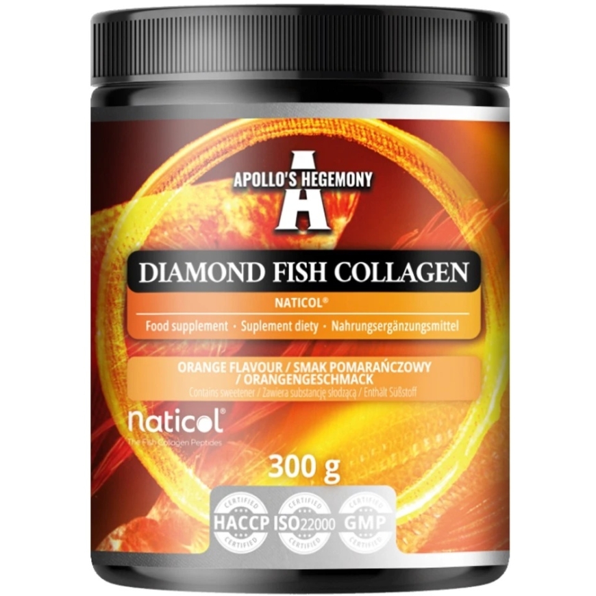 Apollos Hegemony Diamond Fish Collagen Dietary Supplement Powder Orange 300g